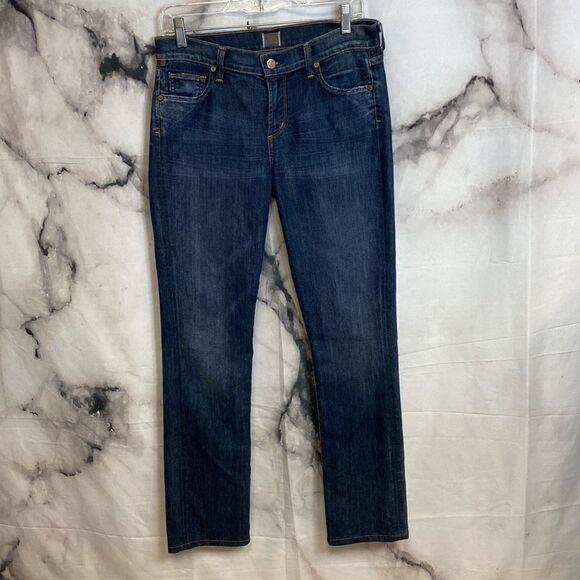 Citizens of humanity blue denim boot cut jeans - Picture 4 of 8